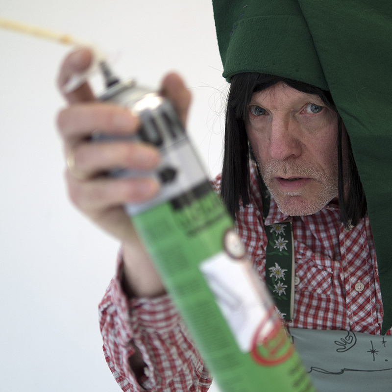 Eine aktuelle Produktion: Frans Poelstra_ «WHY», Foto: Roland Rauschmeier