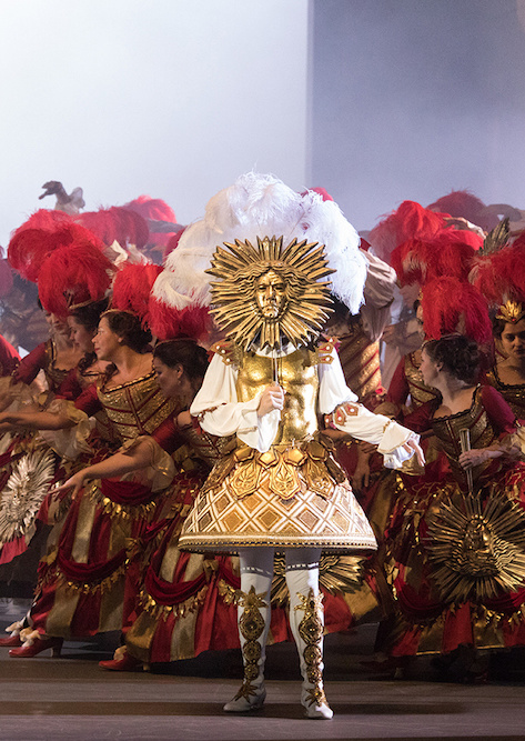 Le Roi Soleil, Eine Szene aus der Aufführung in Moskau, Foto: Damir Yusupov, Bolshoi Theater