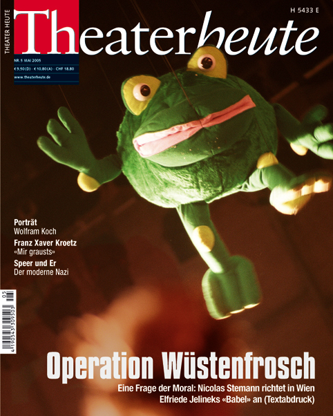 Theater heute Dezember (12/2005)