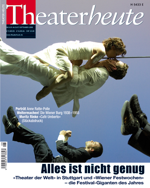 Theater heute Dezember (12/2005)