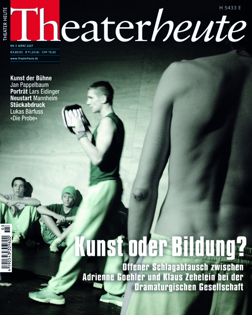 Theater heute Dezember (12/2007)