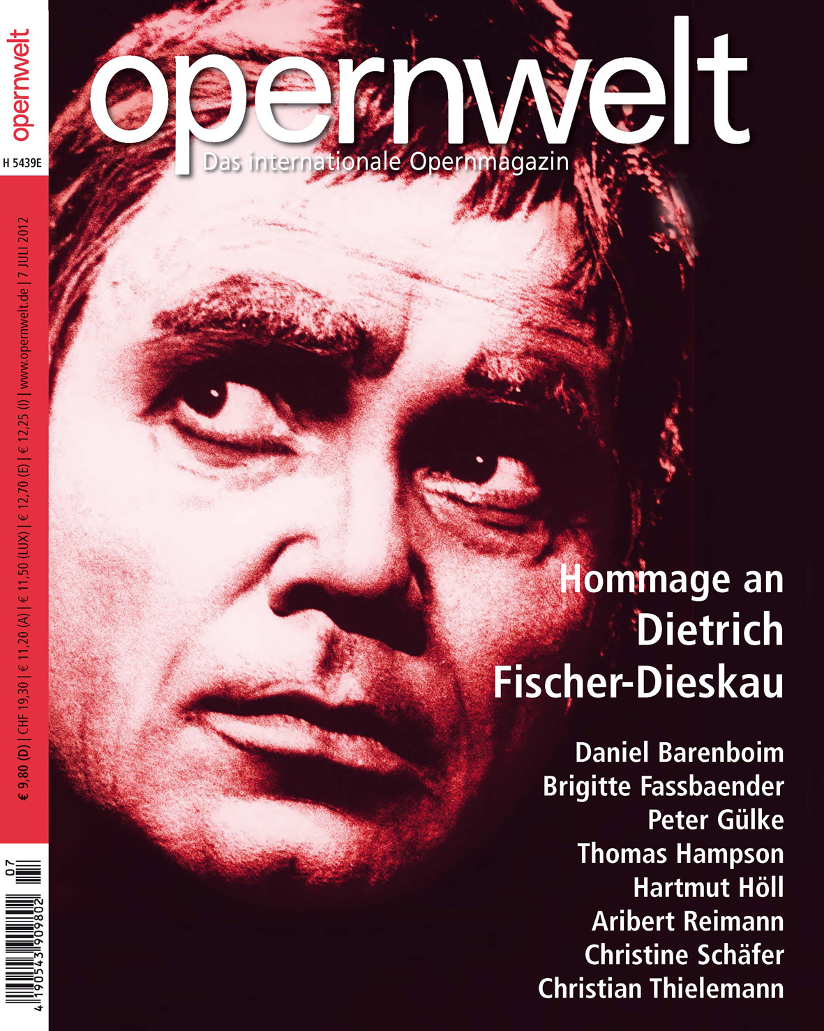 Opernwelt Januar (1/2012)