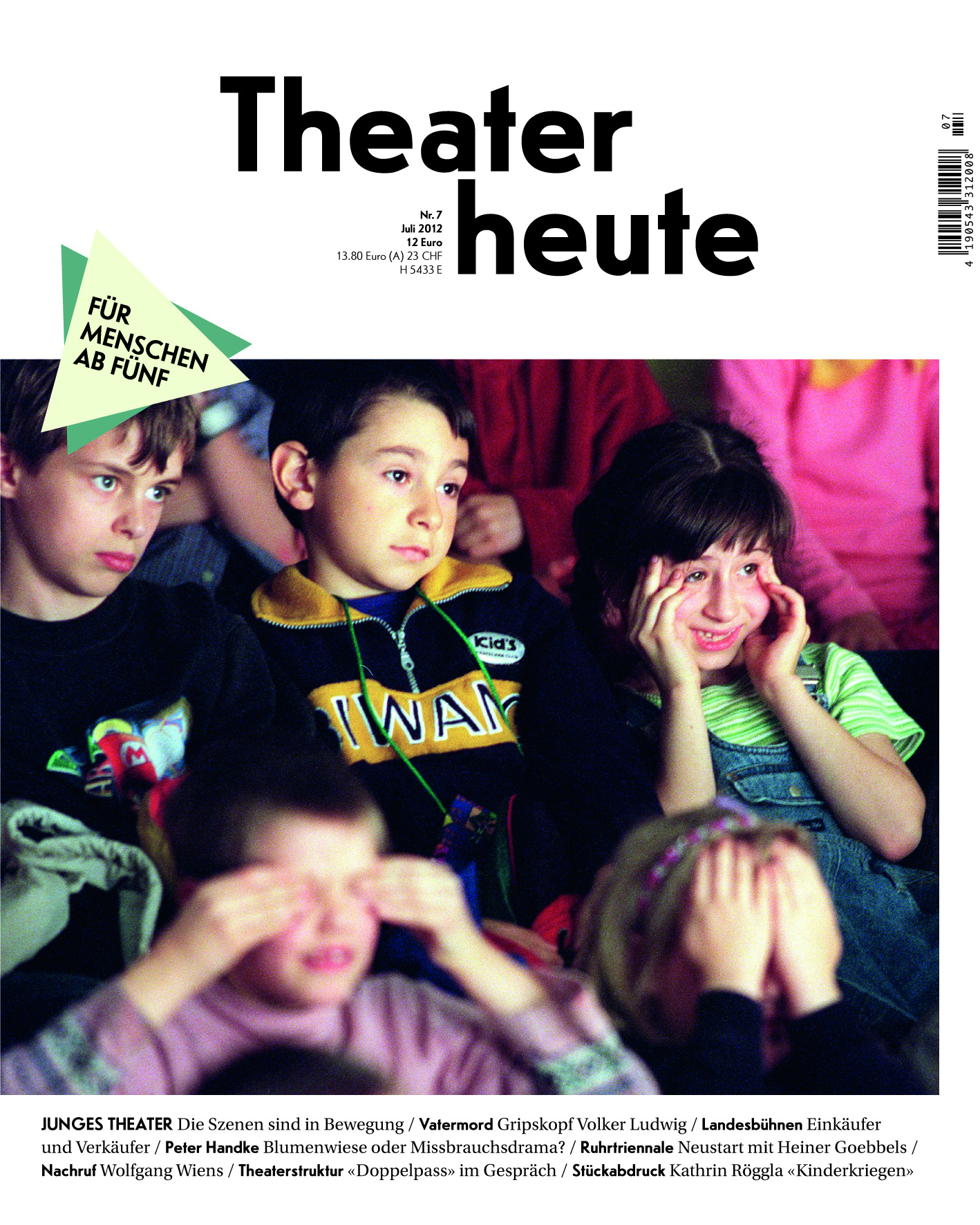 Theater heute Januar (1/2012)
