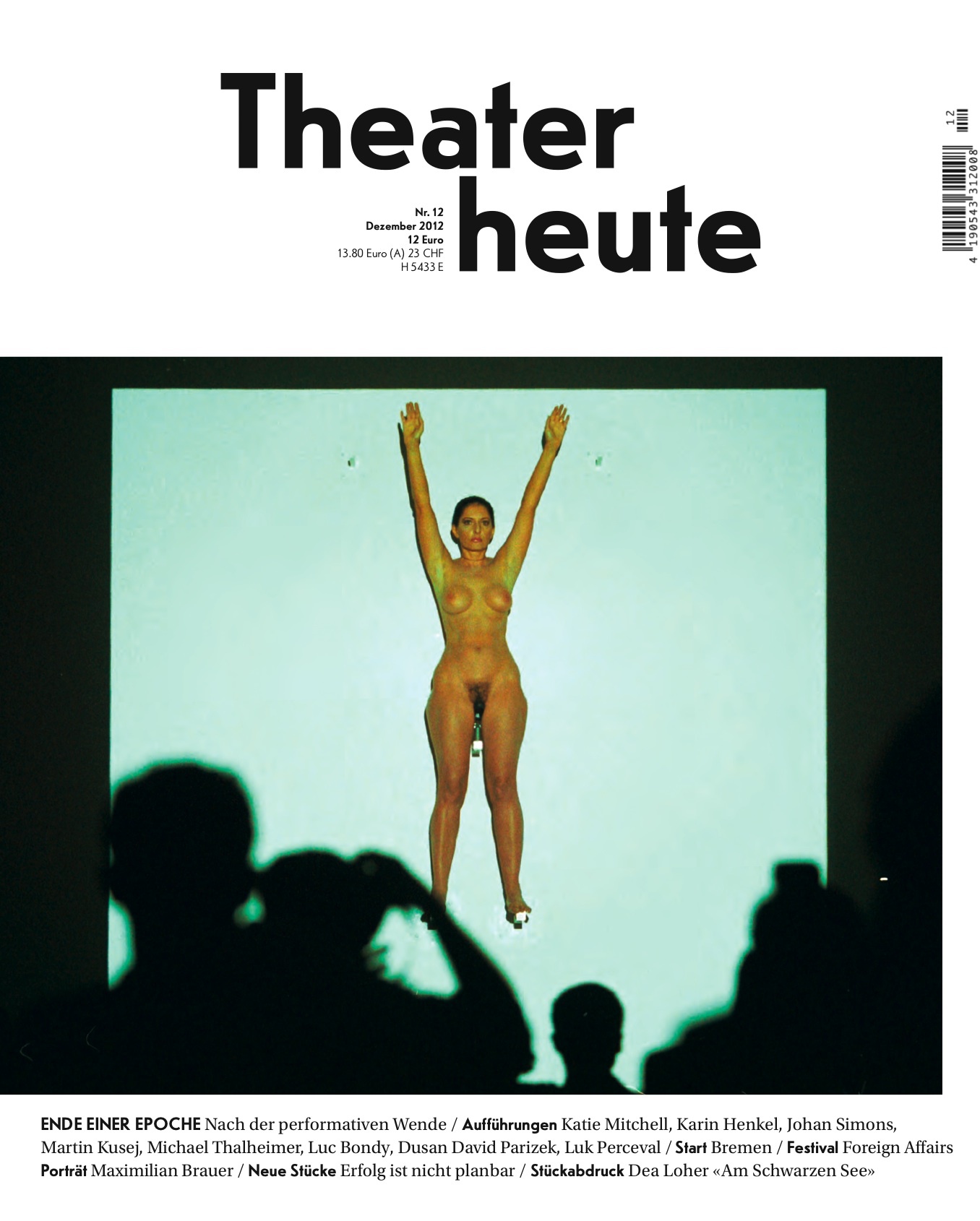 Theater heute Januar (1/2012)