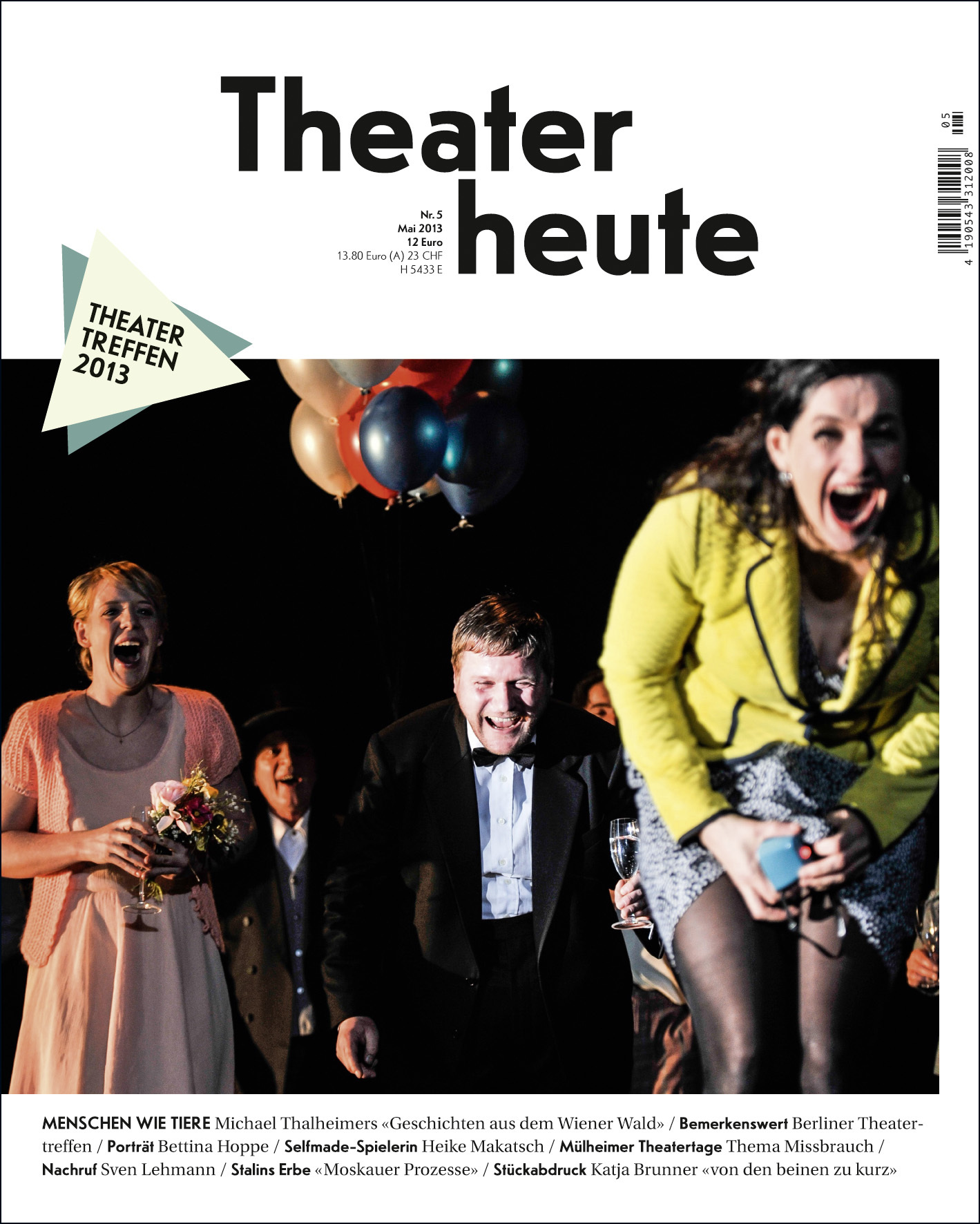 Theater heute Mai (5/2013)