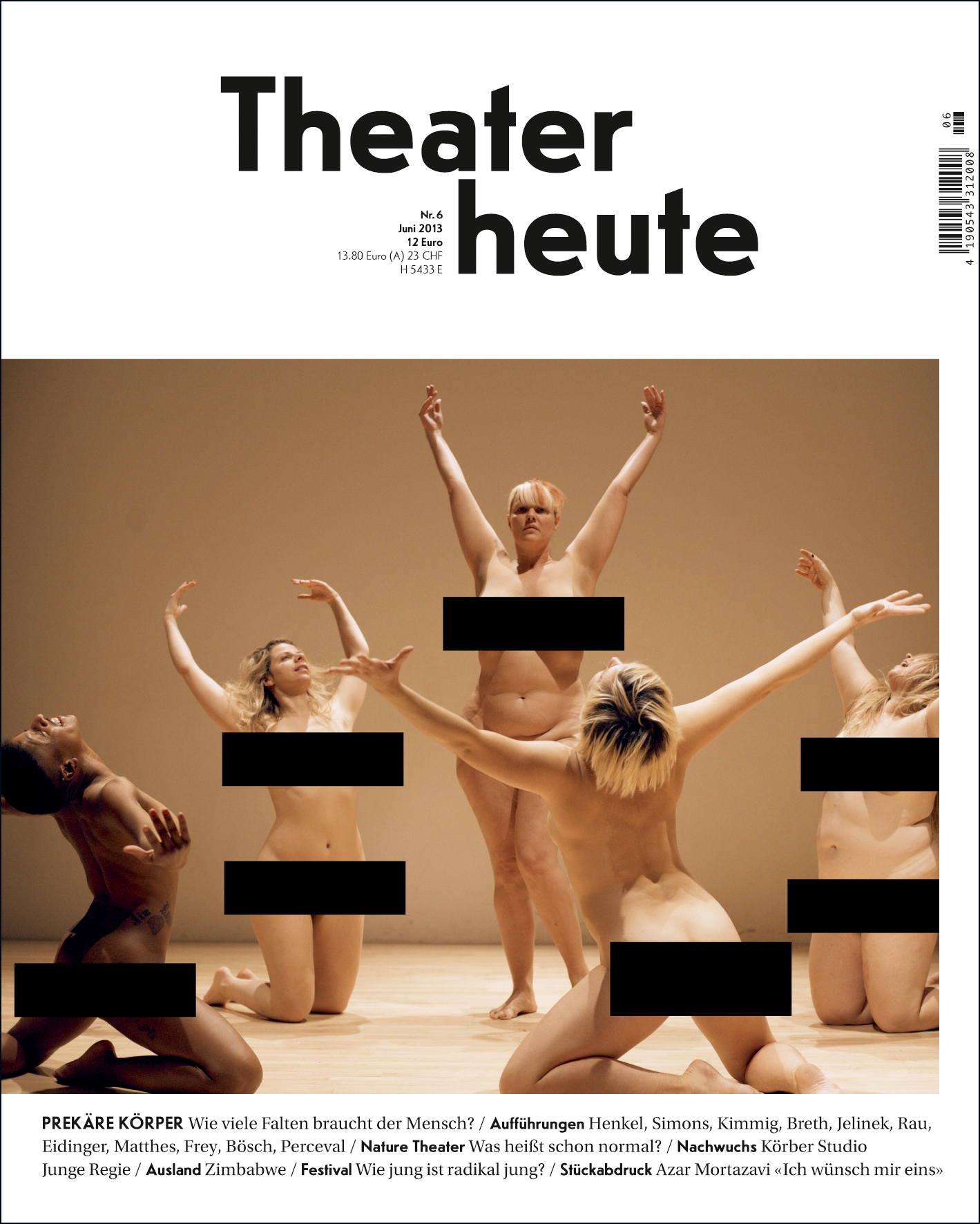 Theater heute Januar (1/2013)
