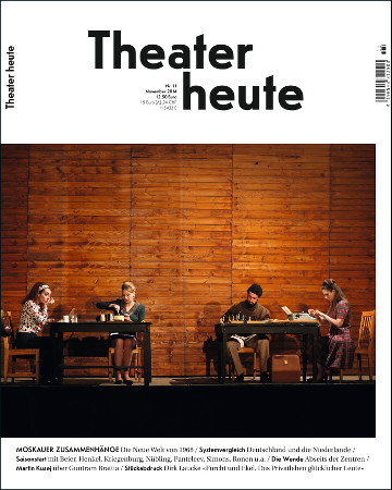 Theater heute Januar (1/2014)