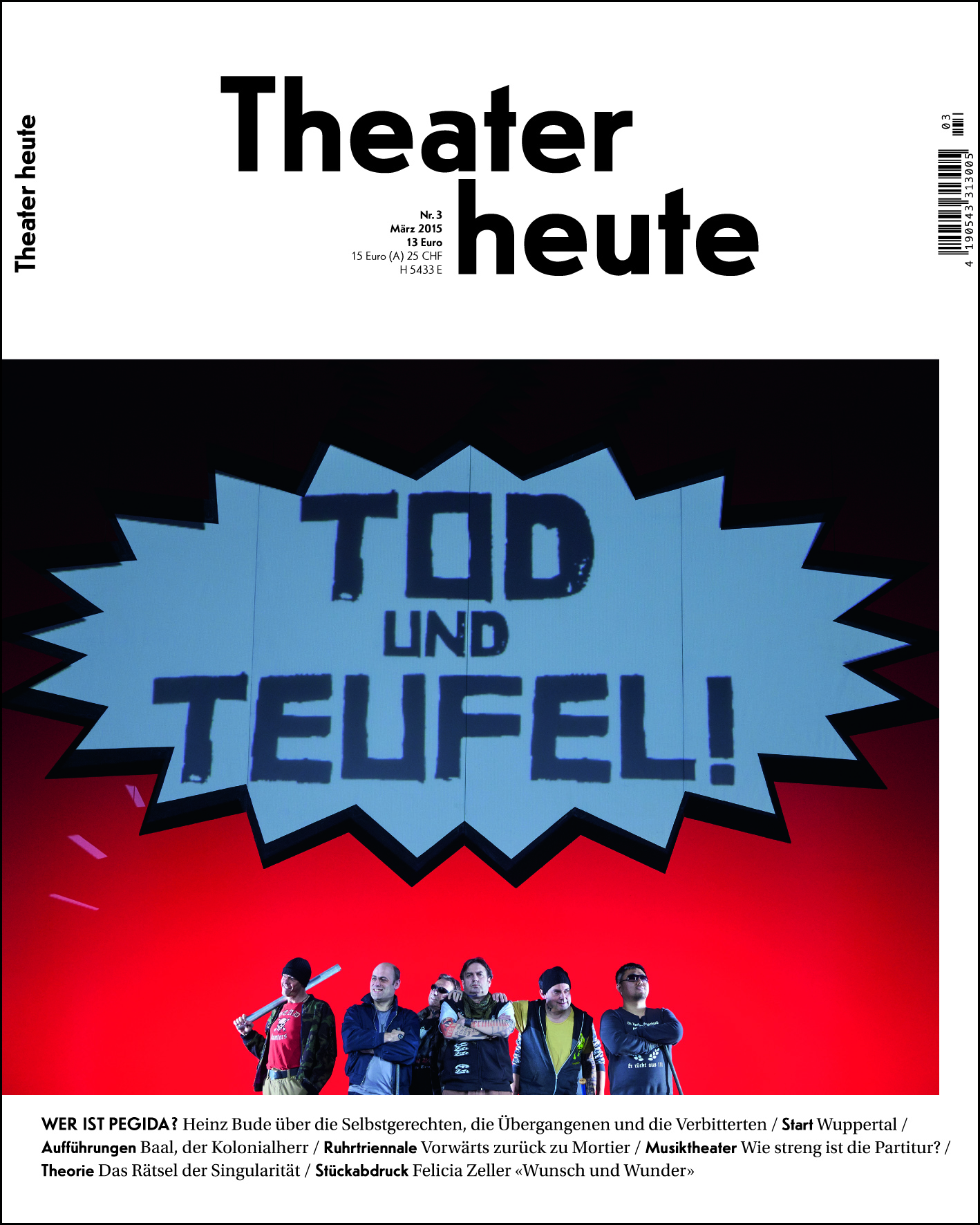 Theater heute Januar (1/2015)