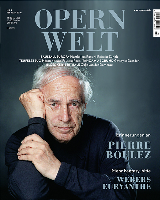 Opernwelt Januar (1/2016)