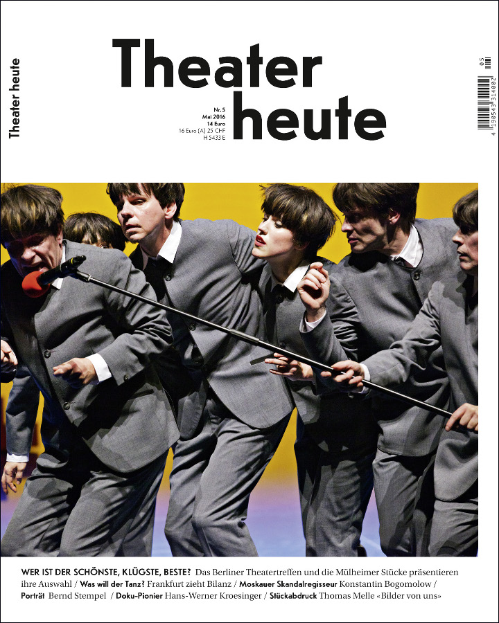 Theater heute Januar (1/2016)