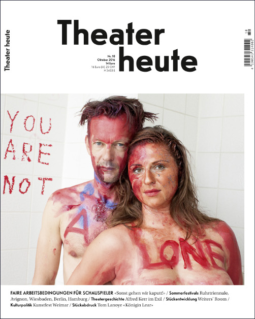 Theater heute Januar (1/2016)