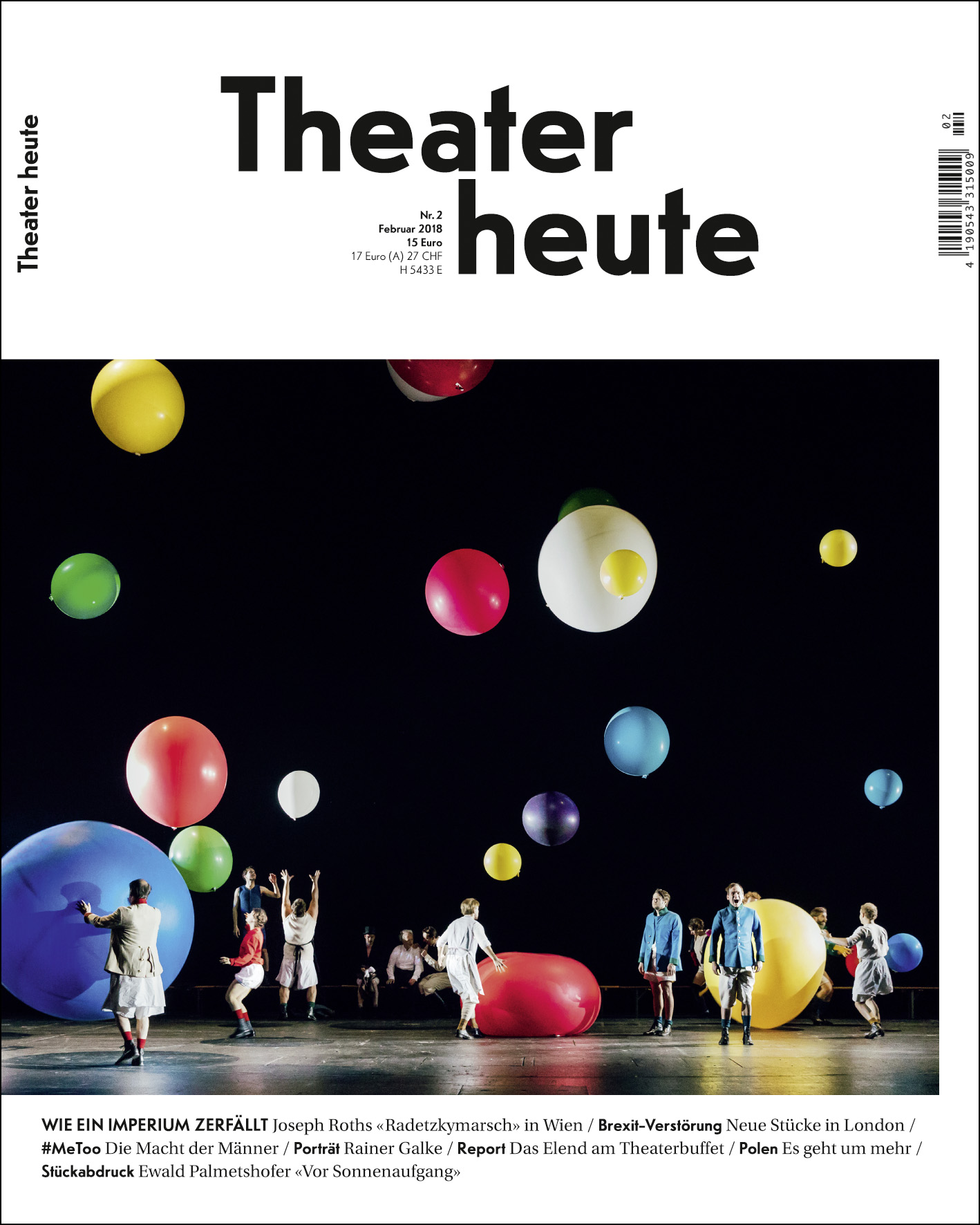 Theater heute Februar (2/2018)