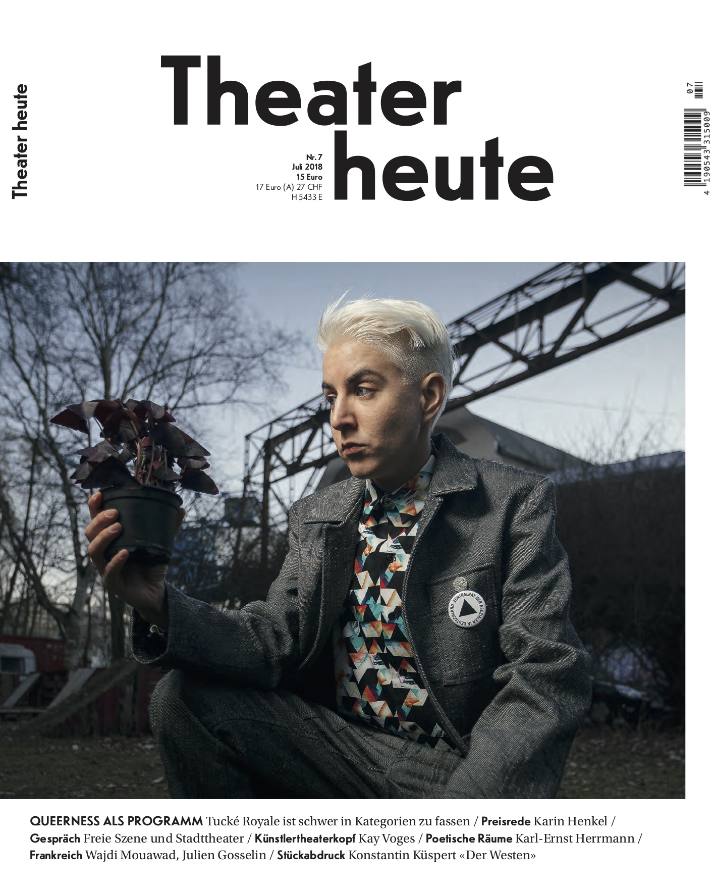 Theater heute Juli (7/2018)