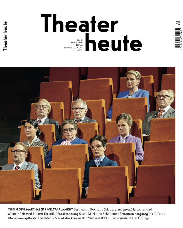 Theater heute (10/2019)