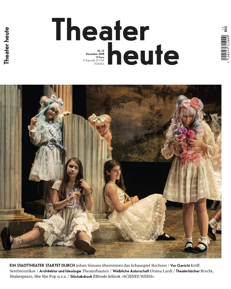 Theater heute Dezember (12/2018)