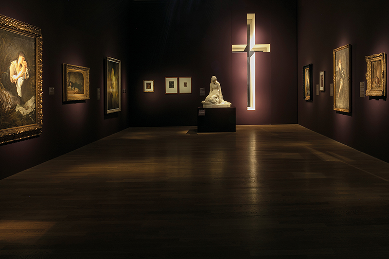 Ausstellung in der Kunsthalle München, © Kunsthalle München, Foto: Michael Naumann / Tiefenpixel