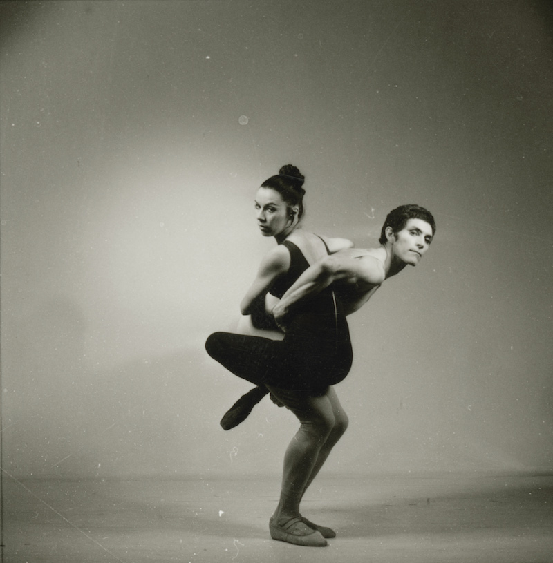 Gerhard Bohner und Marion Cito, die spätere Kostümbildnerin von Pina Bausch, in «Spannen – Abschlaffen» von Gerhard Bohner, Berlin 1969 Foto: Dietmar Dünhöft/Akademie der Künste Berlin/Courtesy DTK