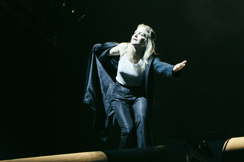 Als Franz in «Die Räuber» am Münchner Residenztheater. Foto: Thomas Dashuber