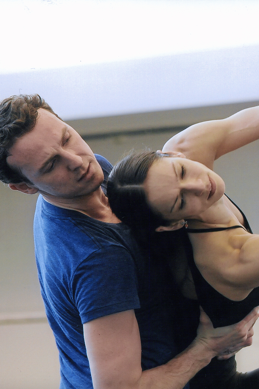 Probe „Arcangelo" (Choreographie Nacho Duato) mit Polina Semionova. Foto: Bettina Stöß 